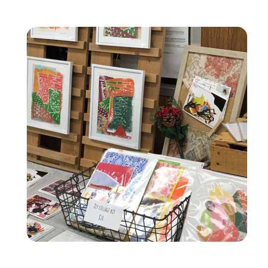 The Arits Market at Abilities Expo features paitings, postcards and a wide variety of electic pieces created by local artists with disabilities.