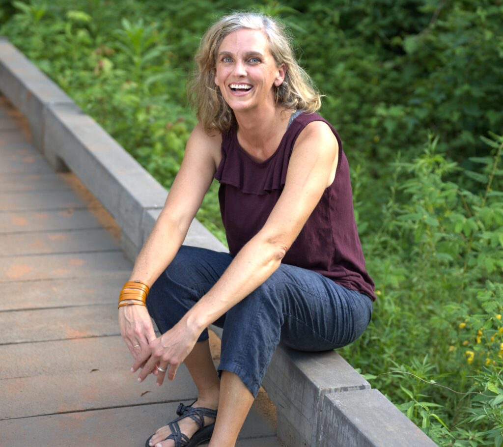 Photo of Kathleen McIntyre outdoors