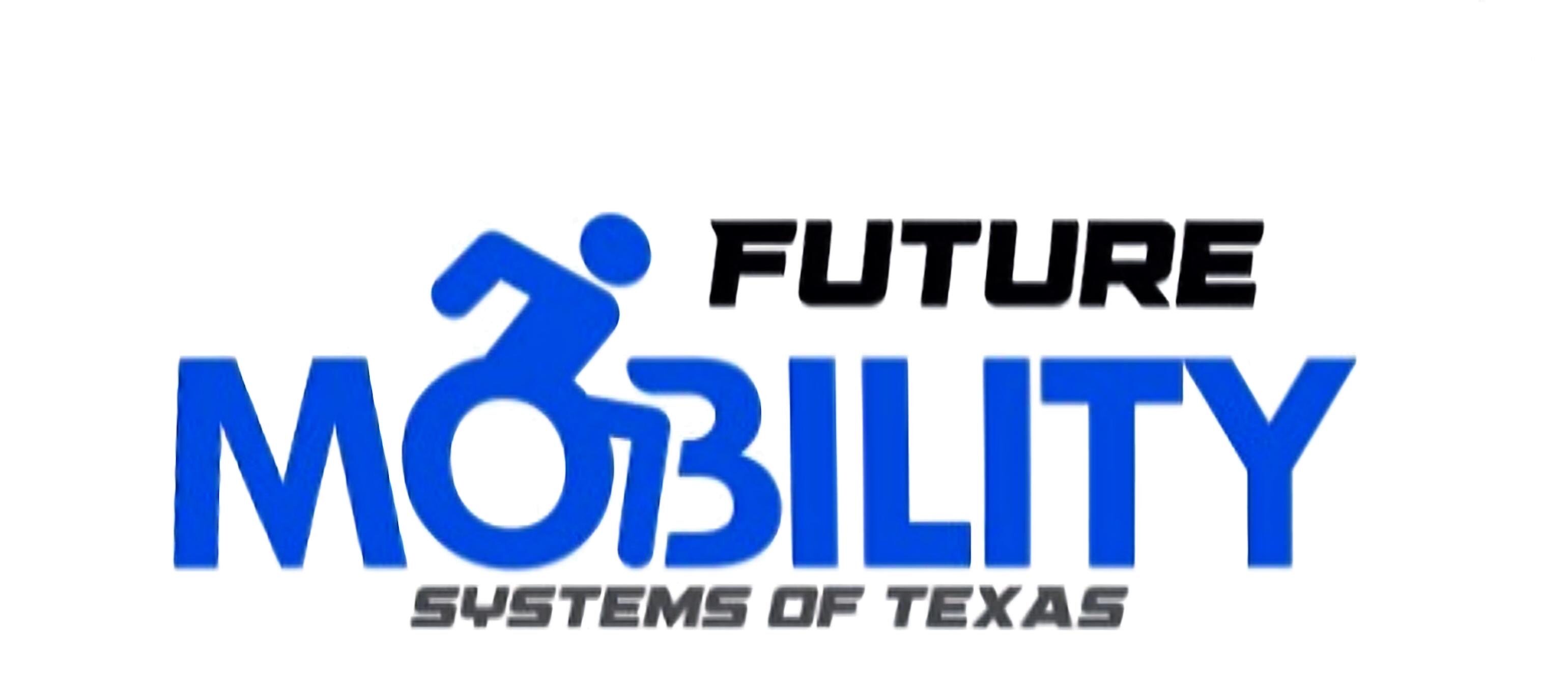 Black and royal ble Future Mobility logo