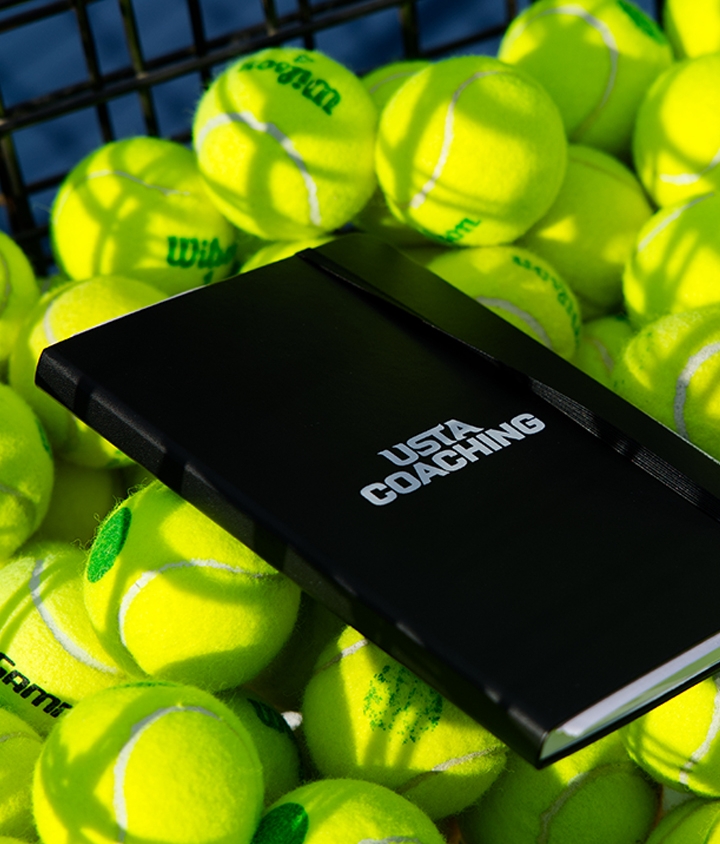 Close up shot of tennis balls