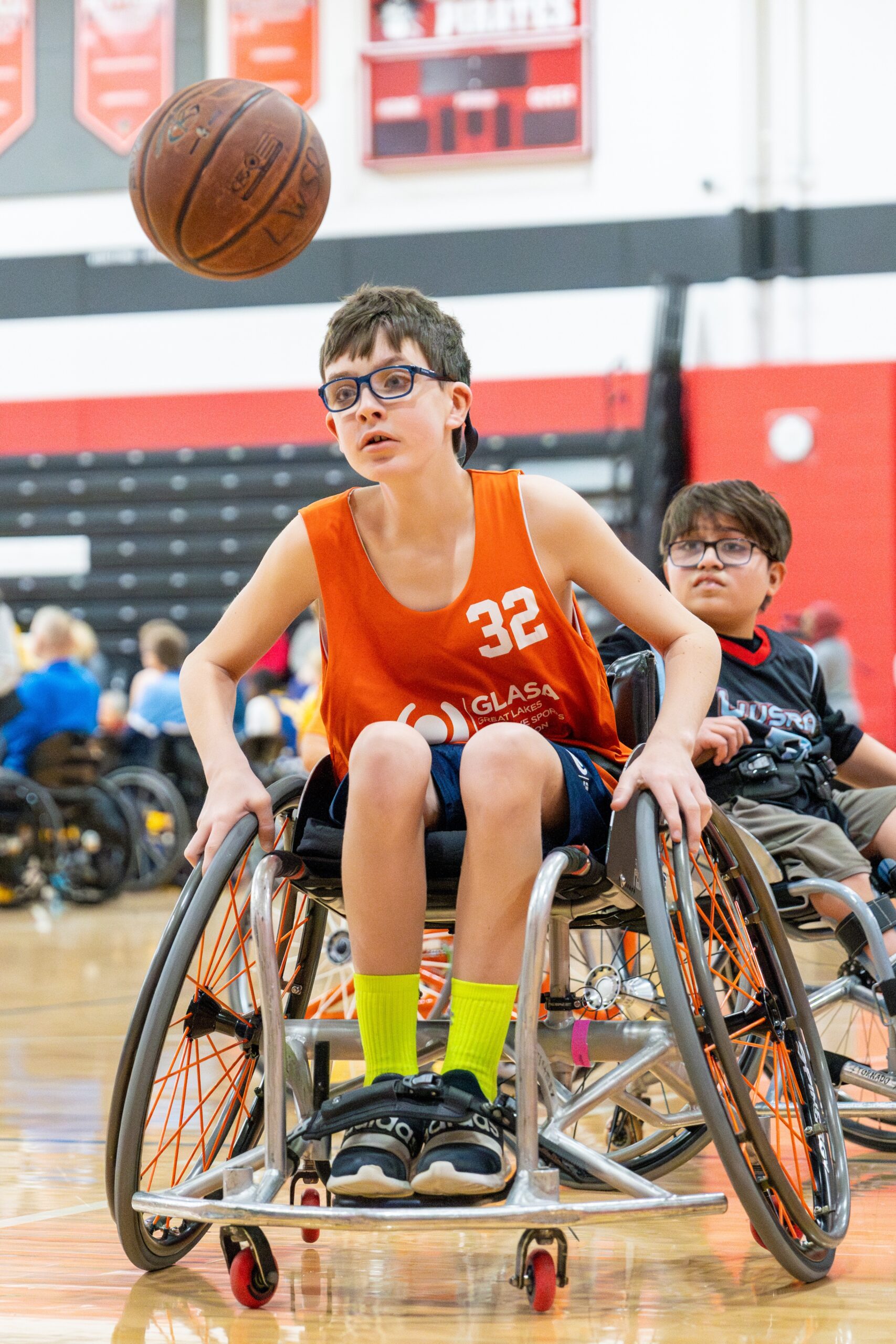Wheelchair Basketball Demo!