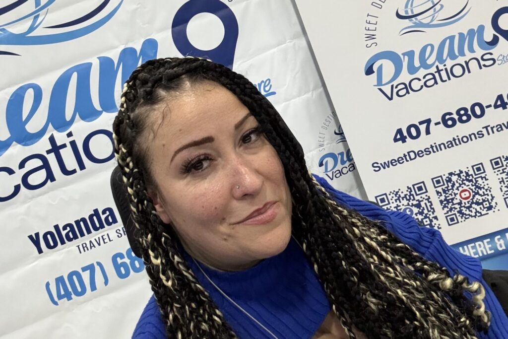 Yolanda Vicente with Sweet Dream Vacations