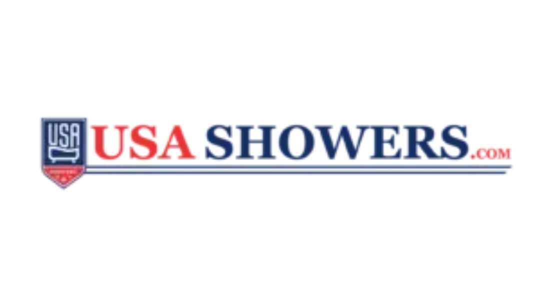 The USA Showers logo is shown
