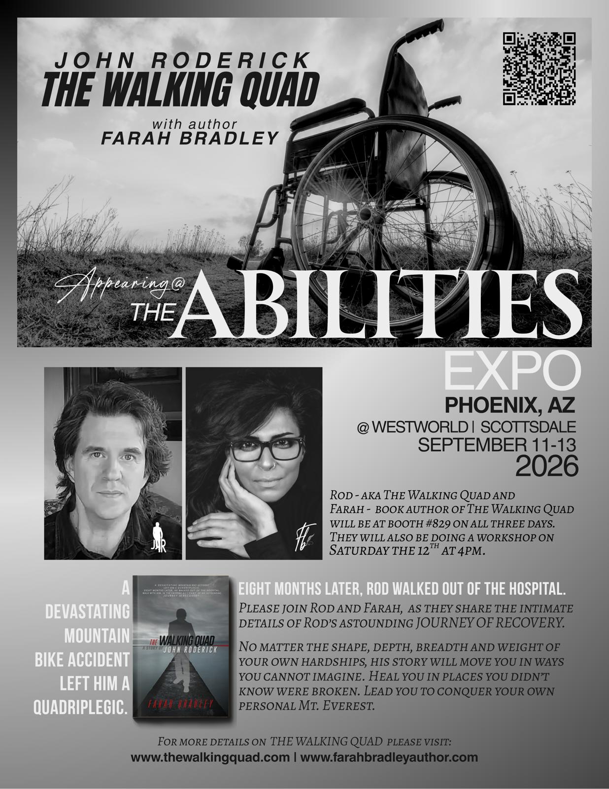 THE WALKING QUAD – The story of John Roderick
