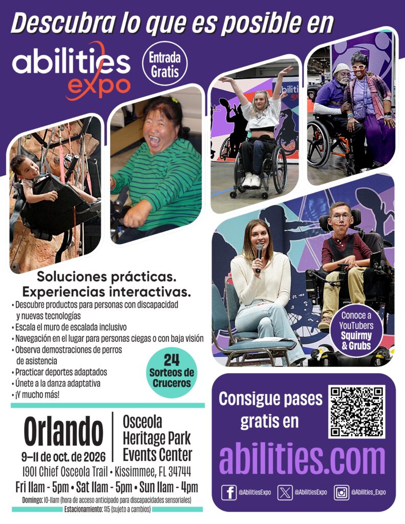 Abilities Expo Orlando event information in Spanish